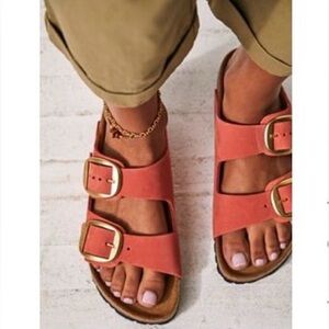 Birkenstock Arizona Big Buckle Sandal in Mars Red